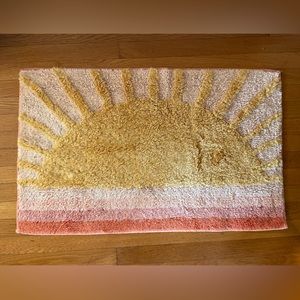 Anthropologie sunrise bath mat